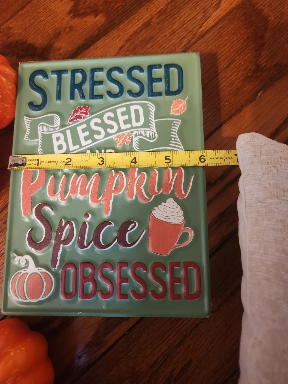 Autumn Harvest Pumpkin Pillow & fall Decor Bundle
